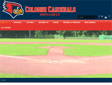 Tablet Screenshot of colognecardinals.de